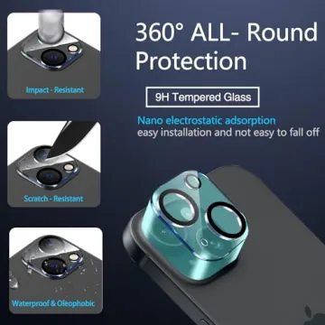 IMBZBK 3 Pack Privacy Screen Protector for iPhone 13