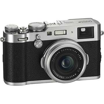 Fujifilm X100F 24.3 MP APS-C Digital Camera-Silver