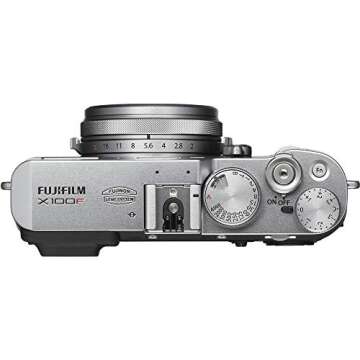 Fujifilm X100F 24.3 MP APS-C Digital Camera-Silver