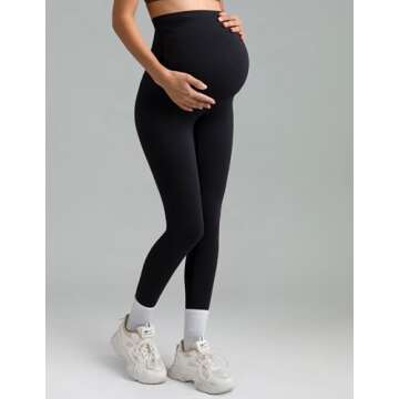 Colorfulkoala Dreamlux Maternity Leggings for Moms