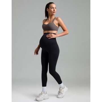Colorfulkoala Dreamlux Maternity Leggings for Moms