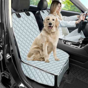 Durable Dog Seat Cover – Universal Front Seat Protector