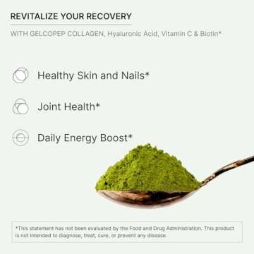 Premium Matcha Collagen Powder with Biotin & Vitamin C