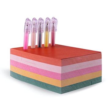 ban.do Rainbow Desk Accessories Set with Memo Pad