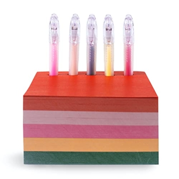 ban.do Rainbow Desk Accessories Set with Memo Pad