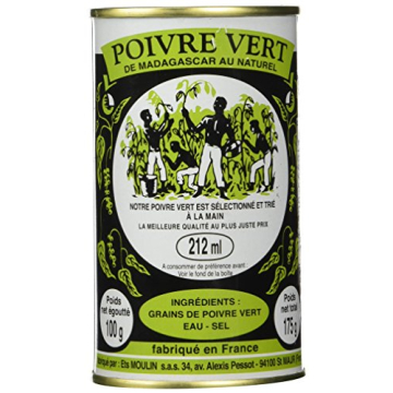 Madagascar Green Peppercorns in brine 3.52 oz