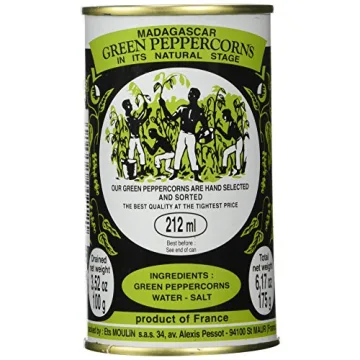 Madagascar Green Peppercorns in brine 3.52 oz