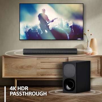 Sony HT-G700: 3.1CH Dolby Atmos/DTS:X Soundbar with Bluetooth Technology, Black