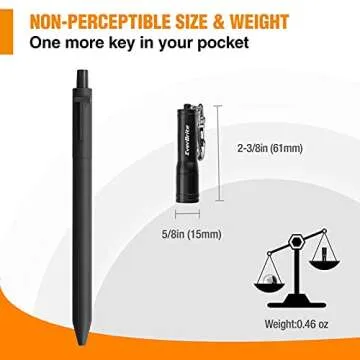 EverBrite Mini LED Flashlight for EDC and Camping