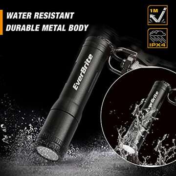 EverBrite Mini LED Flashlight for EDC and Camping