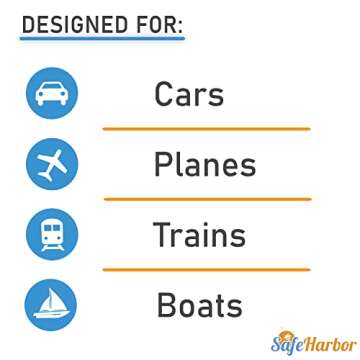 SafeHarbor Motion Sickness Bands for All Ages