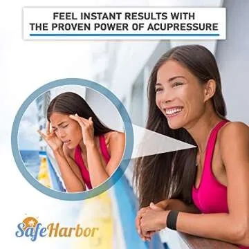 SafeHarbor Motion Sickness Bands for All Ages