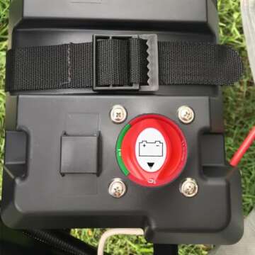 Ampper Battery Switch, 12-48 V Battery Power Cut Master Switch Disconnect Isolator for Car, Vehicle,...