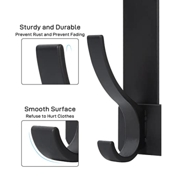 Over The Door Hooks for Coats, Towels and Bags