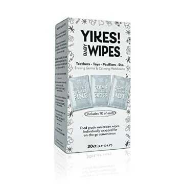 Yikes! Baby Wipes - 30ct Food Grade Sanitation Wipes