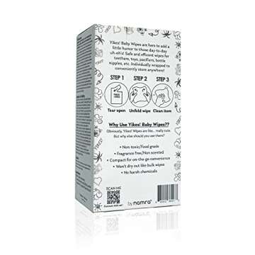 Yikes! Baby Wipes - 30ct Food Grade Sanitation Wipes