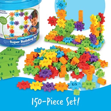 Learning Resources Gears! Gears! Gears! Super Toy Set 150 Pieces