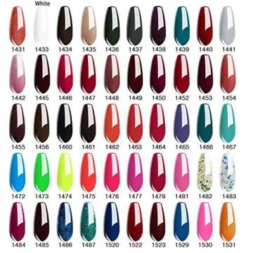 Vishine Gelpolish Gel Nail Polish Lacquer Shiny Color Soak Off UV LED Professional Manicure Tomato(1590)