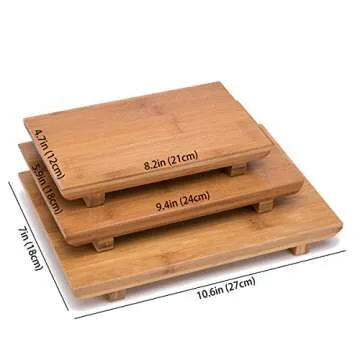 Elegant Bamboo Sushi Board for Authentic Dining Experience