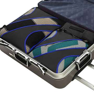 Efficient BAGAIL 6 Set Packing Cubes for All Travelers