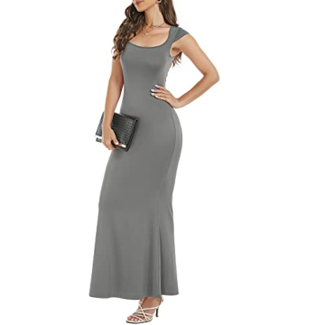 Bodycon Maxi Dress for Women Summer 2024 - Chic & Stylish