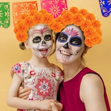 Silk Marigold Flowers - 80 Pcs for Home Decor