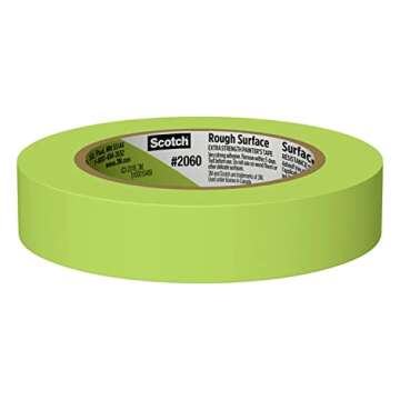 Scotch Painter's Tape for Rough Surfaces and Easy Removal