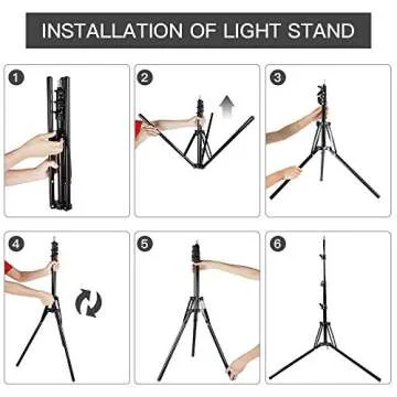 MountDog Ring Light: 14" 3 Color Lights 5600K Dimmable LED Ring Light Kit with Stand, Wireless Remote, Phone Holder and Carrying Bag for Makeup Smartphone YouTube Self-Portrait Shooting