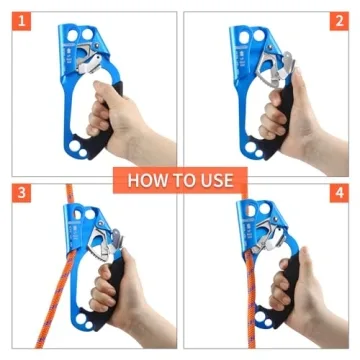 NewDoar Ascender for Climbing and Roofing Gear Safety Certified