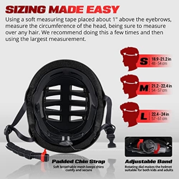 LaScoota Multi-Sport Helmet Biking Skating Scootering Safety