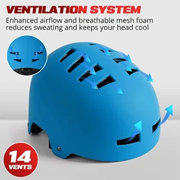 LaScoota Multi-Sport Helmet Biking Skating Scootering Safety