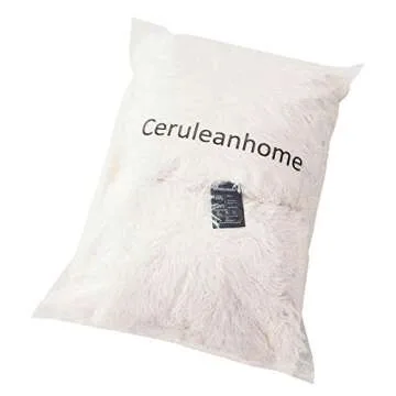 Ceruleanhome 1pc 100% Velvet Flannel Duvet Cover, Solid Color, No Inside Filler, Zipper Close (Queen 1pc Duvet Cover, White)