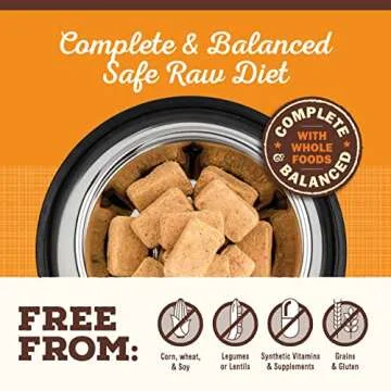 Primal Freeze Dried Raw Dog Food Nuggets, Healthy Beef Meal