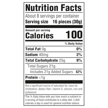 NERDS Gummy Clusters Candy, Berry Punch Rush, Crunchy and Gummy, Game Day Candy, Football Party Supplies, 8 oz