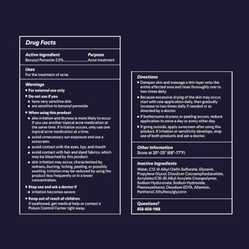 Curology Acne Cleanser with 2.5% Benzoyl Peroxide