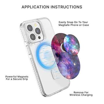 PopSockets Phone Grip for MagSafe with Wireless Charging