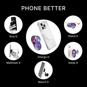 PopSockets Phone Grip for MagSafe with Wireless Charging