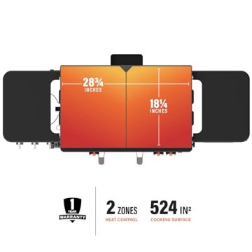 Blackstone 1962 Air Fryer Griddle Station - Outdoor Cooking