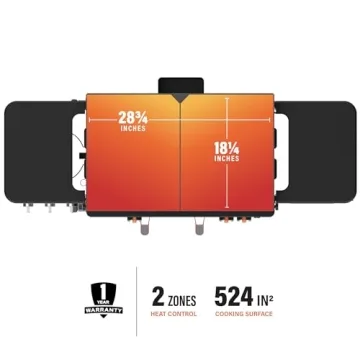 Blackstone 1962 Air Fryer Griddle Station - Outdoor Cooking