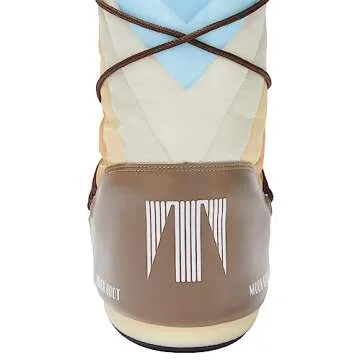 Moon Boot, Icon Rainbow Unisex Boots, 42/44, Shitake/Brown-Blue