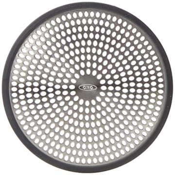 OXO Good Grips Shower Stall Drain Protector - Stainless Steel Hair Collector