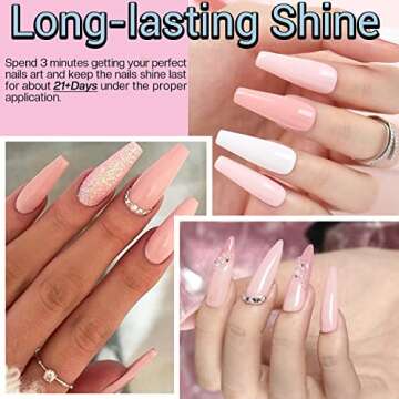 Modelones 12 Pcs Dip Powder Nail Kit Starter, 6 Colors Popular Nude Pink Dipping Powder Essential Liquid Set with Top/Base Coat Activator Manicure Tool for French Nail Art DIY Salon Gifts