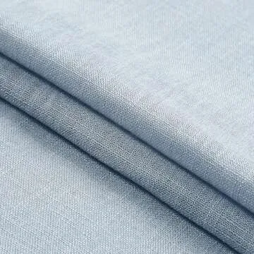 WEST LAKE 102 Inches Long Dusty Blue Bailey Pinch Pleat Full Blackout Curtains with Liners,Linen Textured Drapes for Modern Bedroom Living Room,Thermal Insulating Backtab Window Treatment,40"Wx102"Lx2