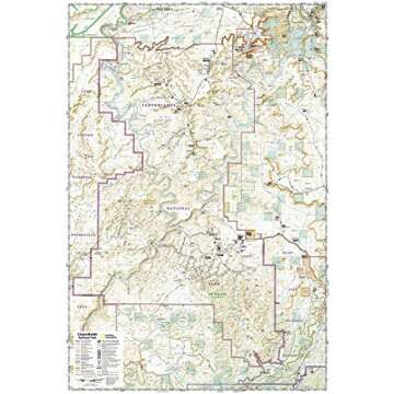 Canyonlands National Park Trails Illustrated Map