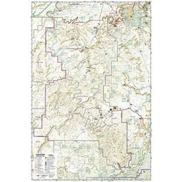 Canyonlands National Park Trails Illustrated Map