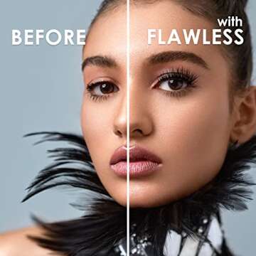 Barbiely 16MM Mink Eyelashes, 3 Pairs 3D Mink Lashes, Criss-cross False Eyelashes, Super Fluffy Full Strip Lashes Mink Lashes, 100% Handmade & Cruelty-Free Fluffy Volume Wispy Lashes(FLAWLESS)