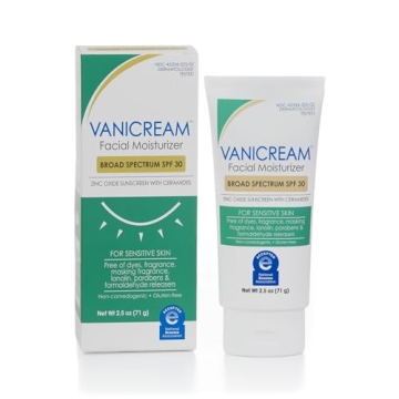 Vanicream SPF 30 Facial Moisturizer - Non-Irritating Sunscreen