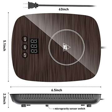 Mug Warmer - Electric Coffee Cup Warmer with 3 Settings