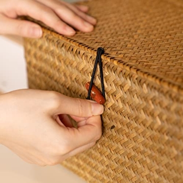 Natural Seagrass Storage Baskets - Elegant Organization Solutions