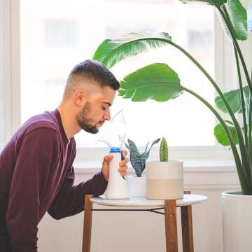 Crane Corded Personal Steam Inhaler, for Sinus, Congestion, Cough, & Cold Relief, Vapor Pad Compatib...